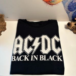 AC/DC Black Short Sleeve Shirt